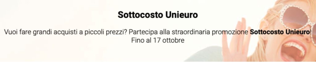 unieuro sottocosto offerte notebook elettrodomestici smart tv smartphone ottobre 2021