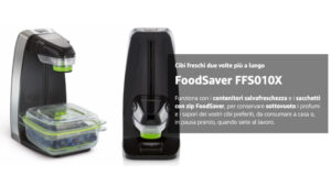 codice sconto foodsaver ffs010x offerta coupon macchina sottovuoto