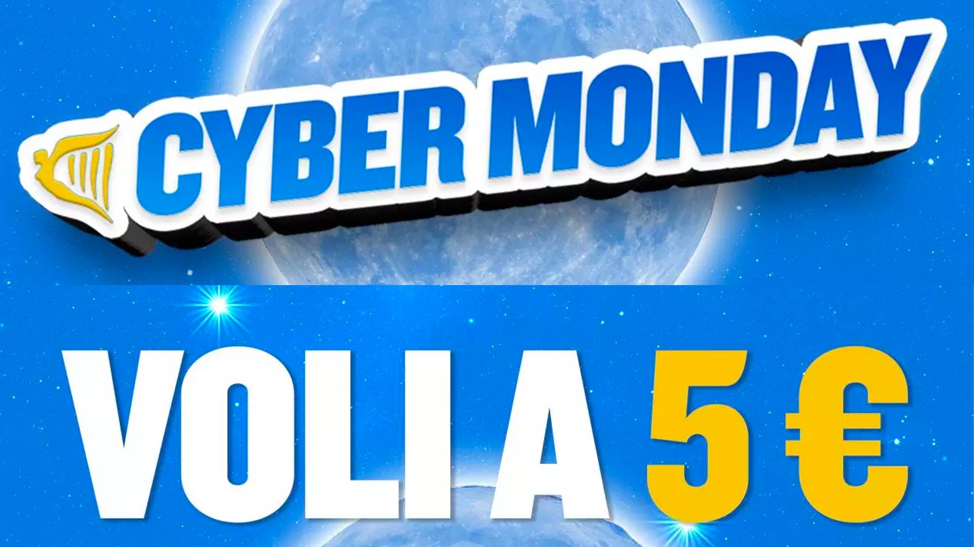 ryanair cyber monday voli europa 5 euro