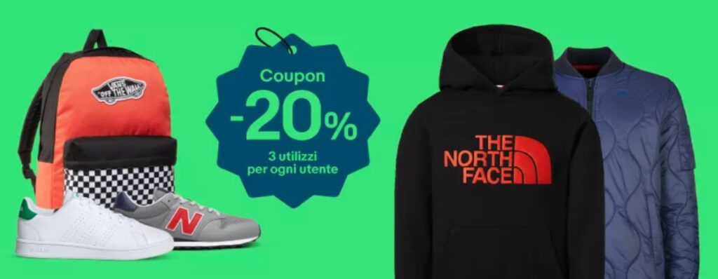 saldi ebay moda coupon