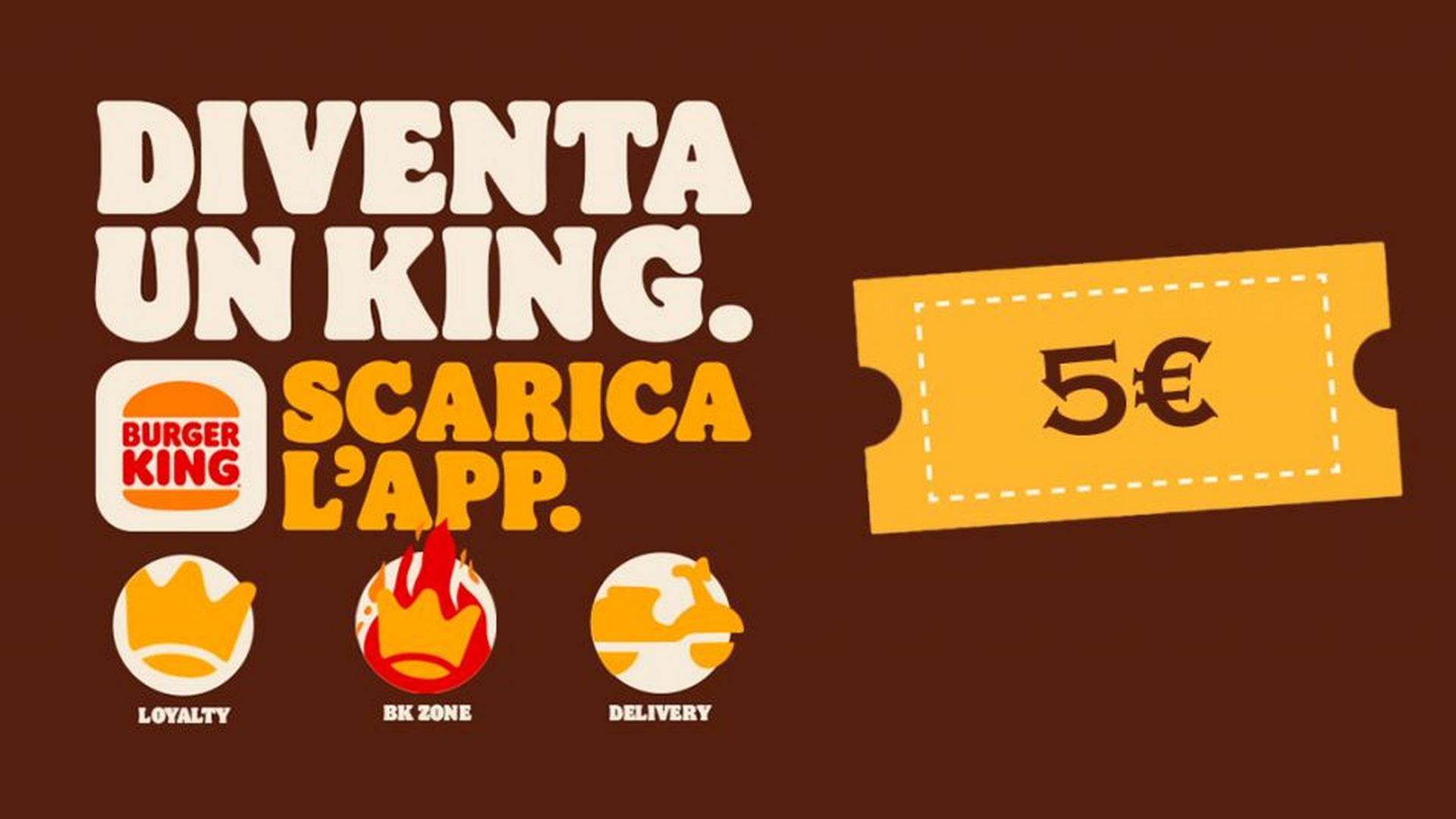 burger king app sconto risparmio promozione