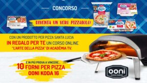 galbani santa lucia concorso pizza corso regalo forno ooni koda 16 promozione