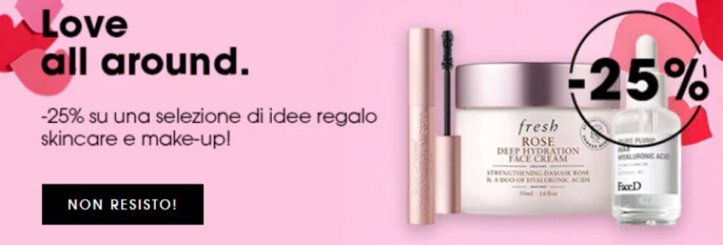 sephora san valentino