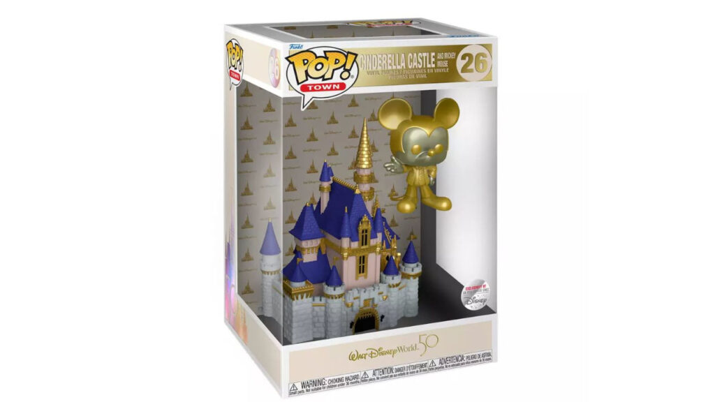 topolino funko pop castello 50 anniversario disney offerta