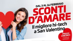 volantino comet sconti promo san valentino offerte tech