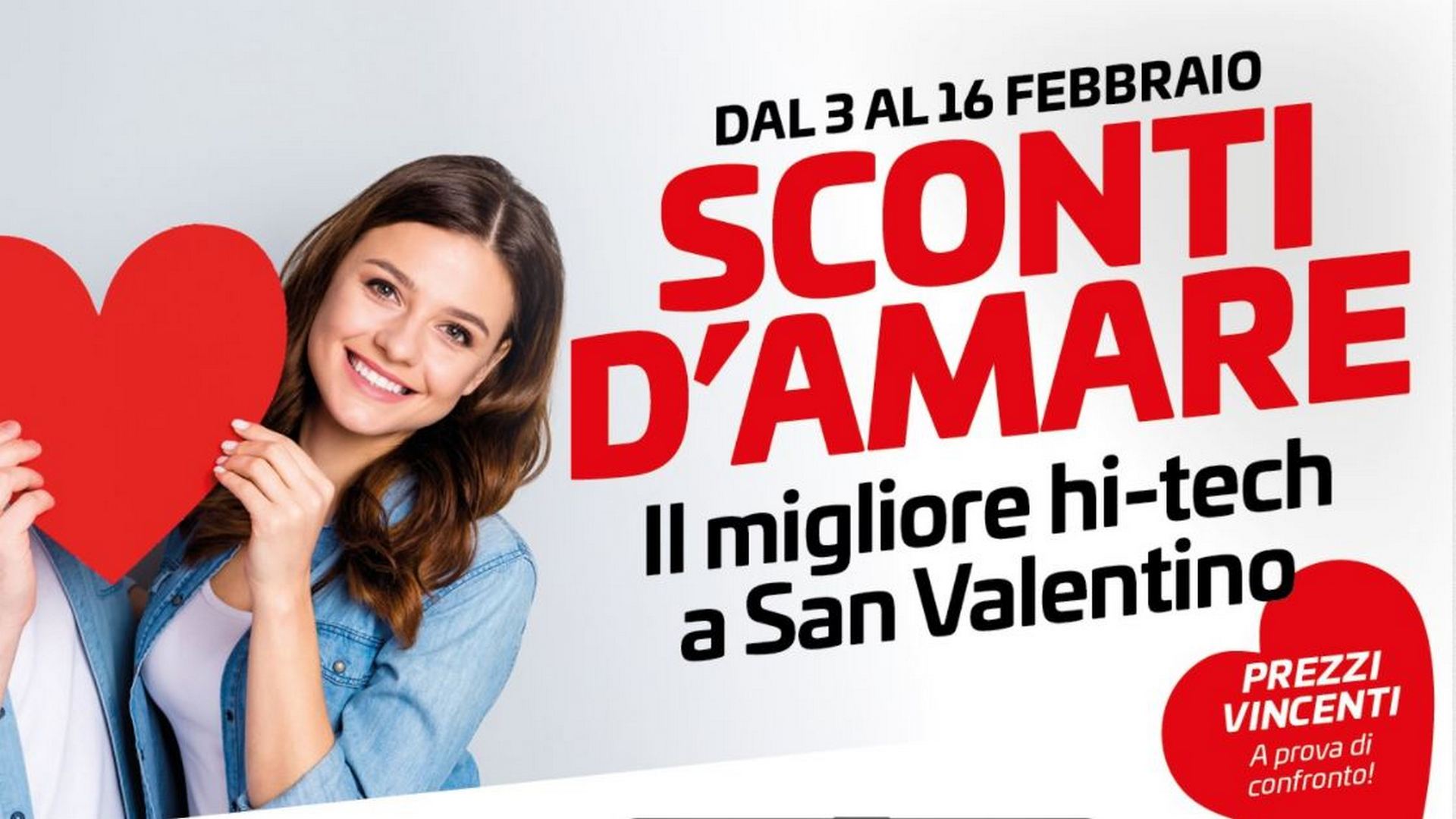 volantino comet sconti promo san valentino offerte tech