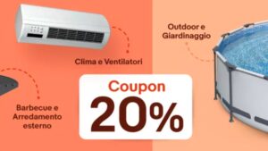 promozione ebay prodotti outdoor offerta aria aperta coupon