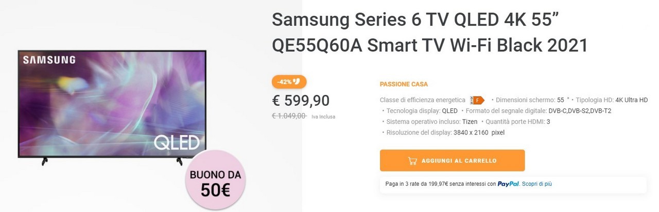 unieuro offerta passione casa buoni sconto elettrodomestici