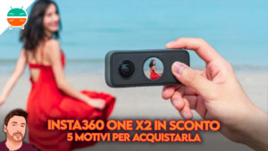 Insta360 one x2 sconto coupon offerta italia