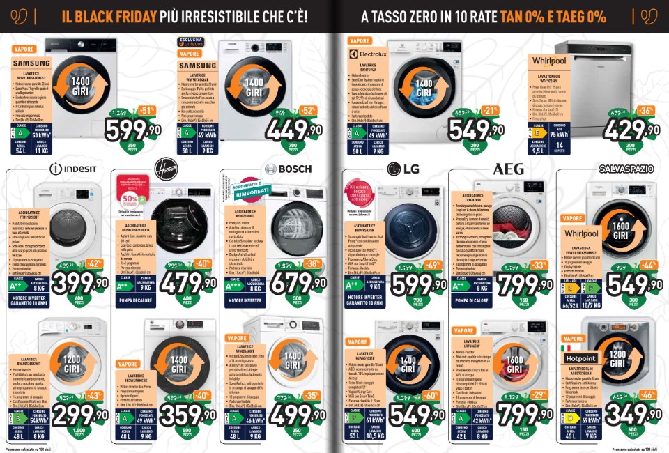 Unieuro volantino Temptation Black Friday