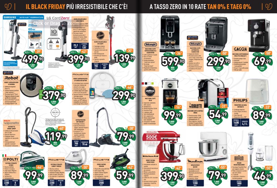 Unieuro volantino Temptation Black Friday