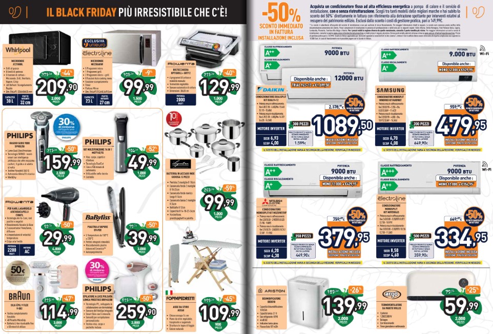 Unieuro volantino Temptation Black Friday