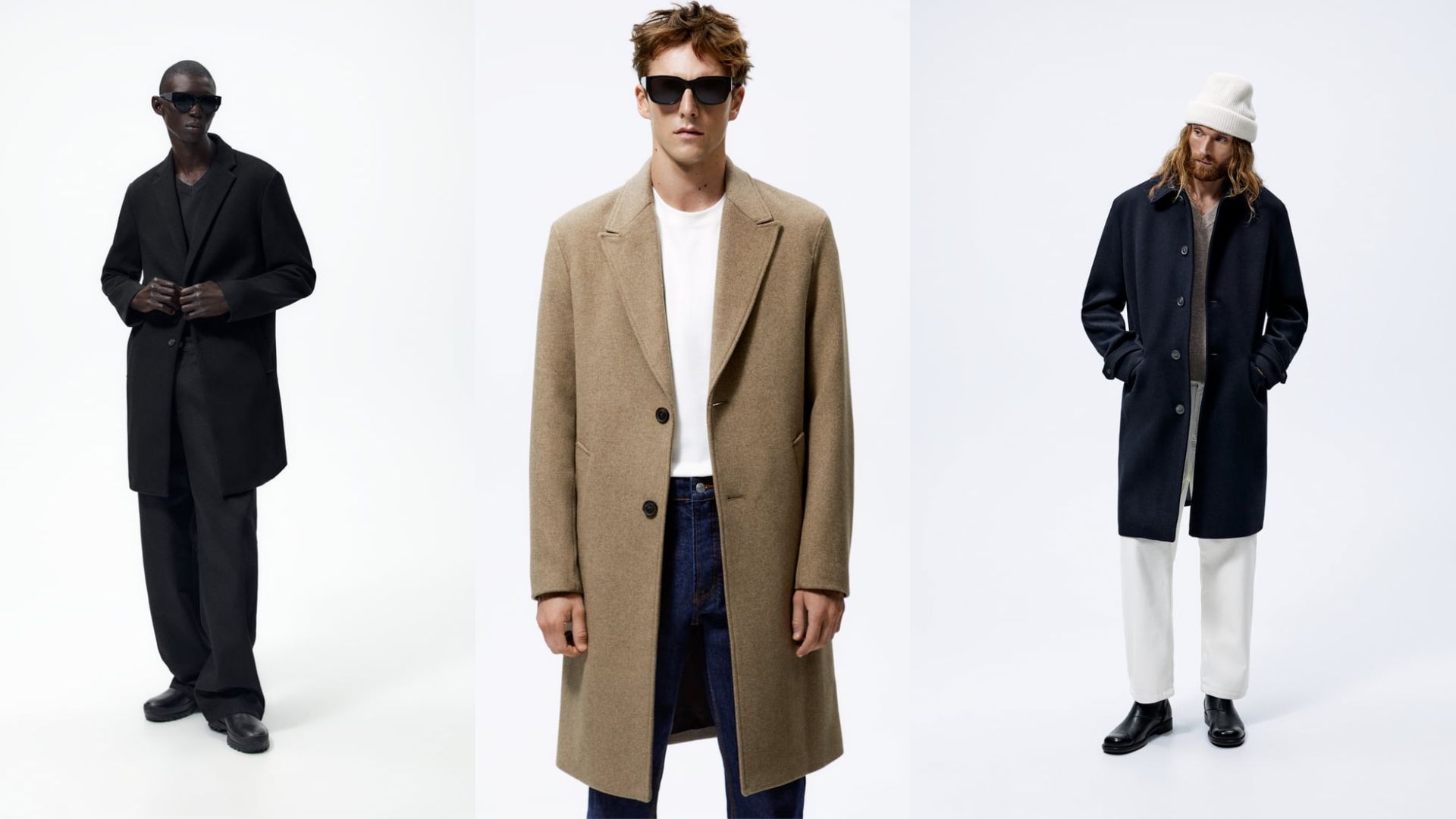 Zara lancia la nuova collezione cappotti da uomo impossibile
