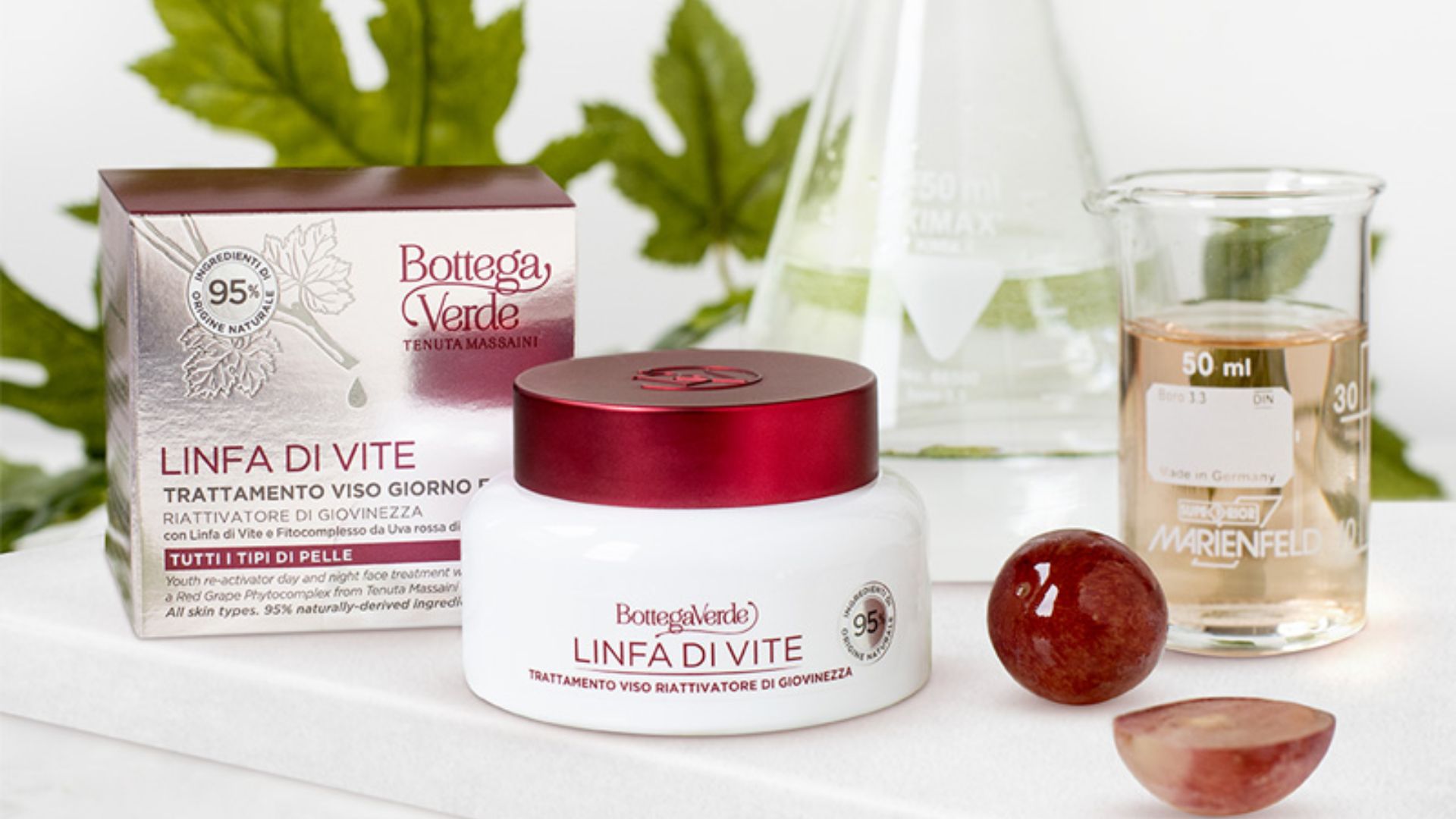 Bottega Verde come ricevere gratis crema viso lifa di vite