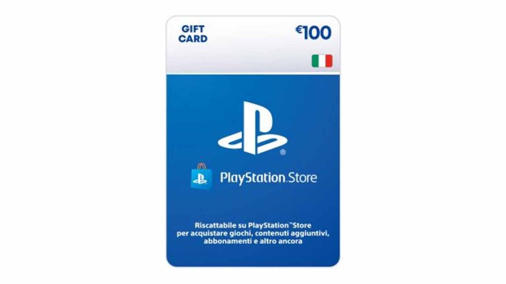 Ricarica 100€ PlayStation 