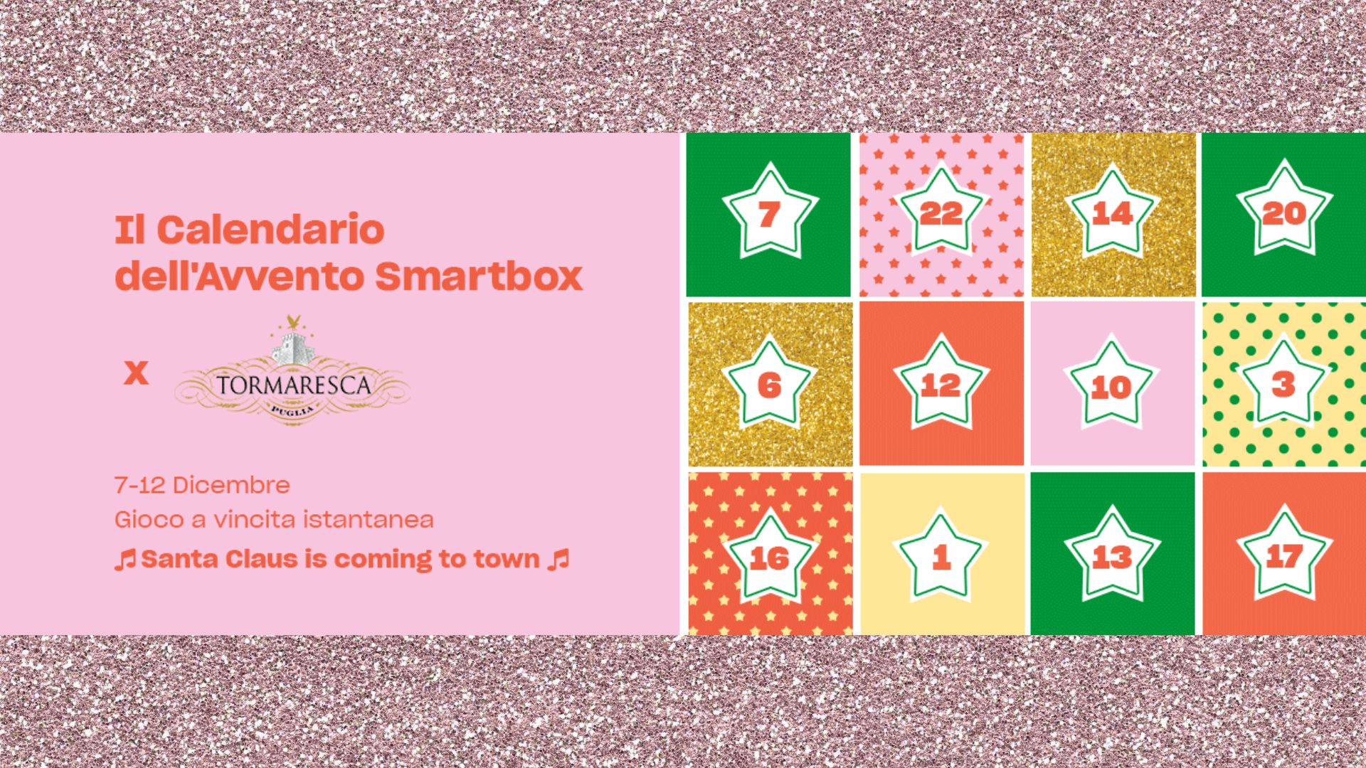 Smartbox concorso calendario dell'avvento