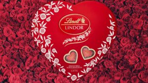 Idea regalo San Valentino Box cioccolatini cuore Lindt