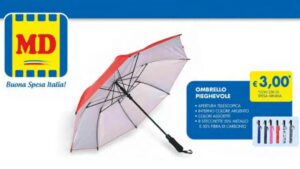 supermercati MD ombrello pieghevole regalo
