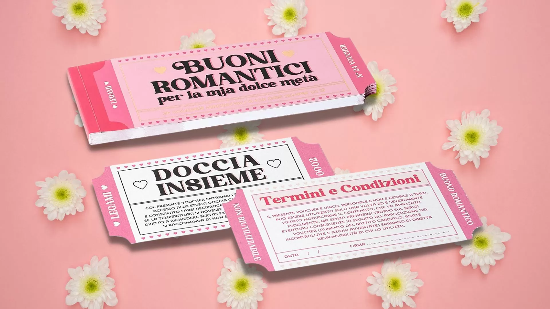 I buoni romantici Legami sono il regalo perfetto per San Valentino: 24  attività romantiche e hot da fare insieme - GizDeals