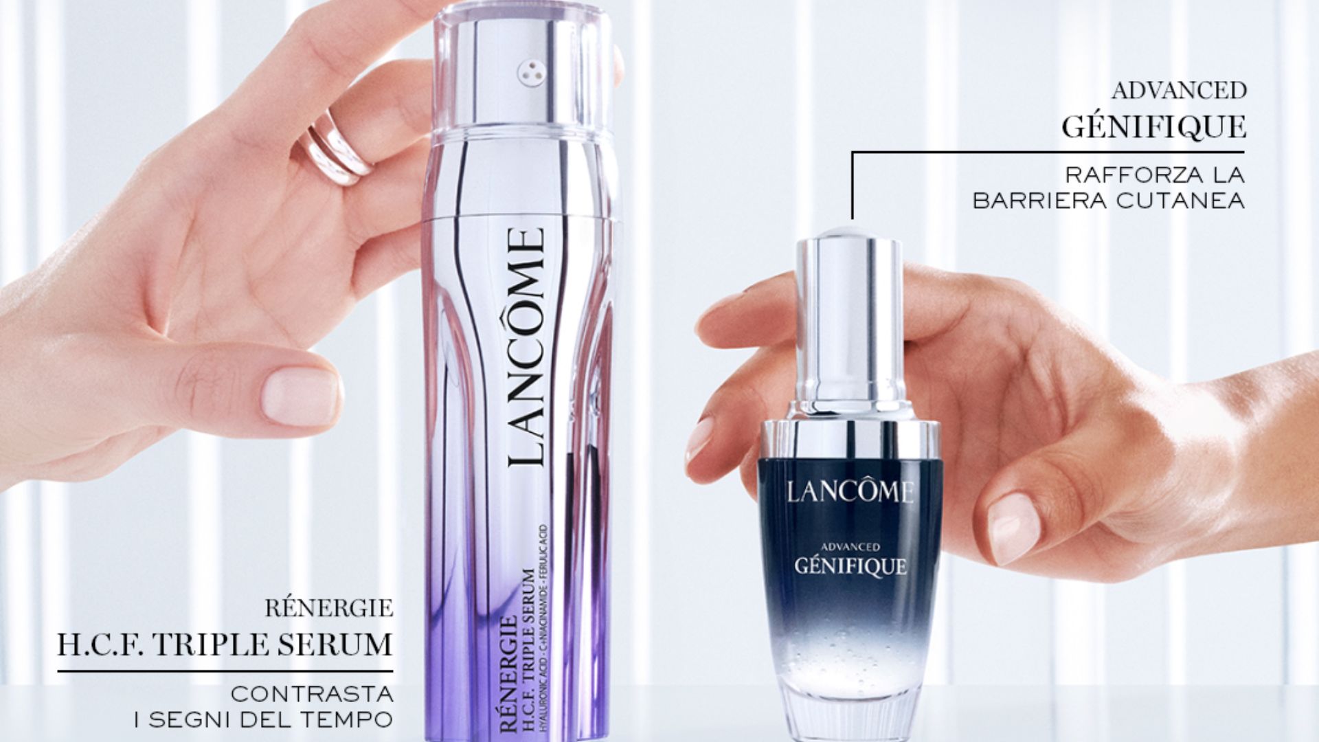 Lancome prova gratis siero viso