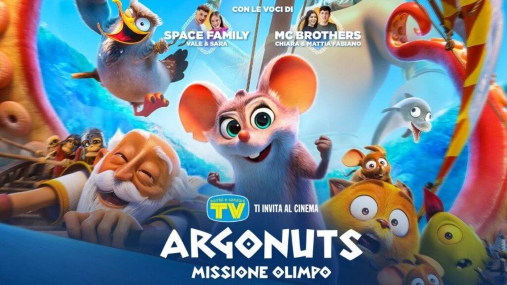 UCI Cinemas 2 biglietti in regalo per anteprima Argonuts missione olimpio