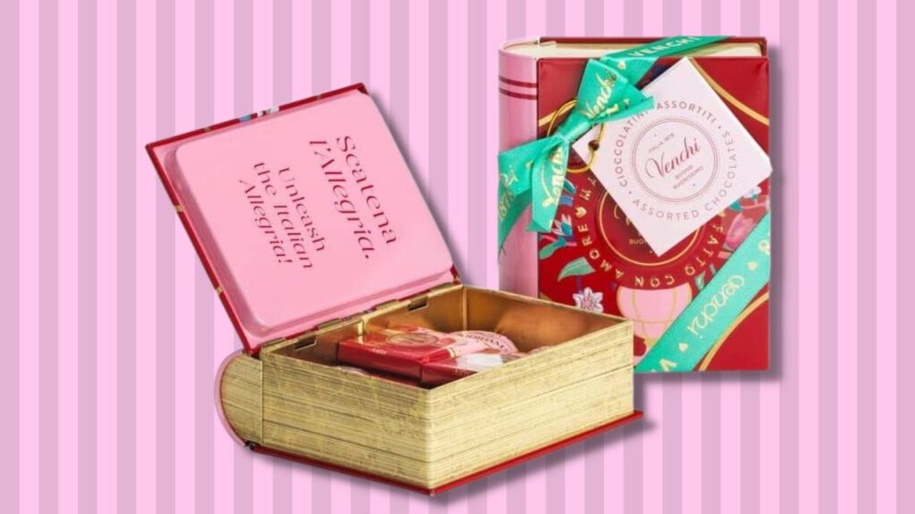 Venchi Mini Libro cioccolatini San Valentino