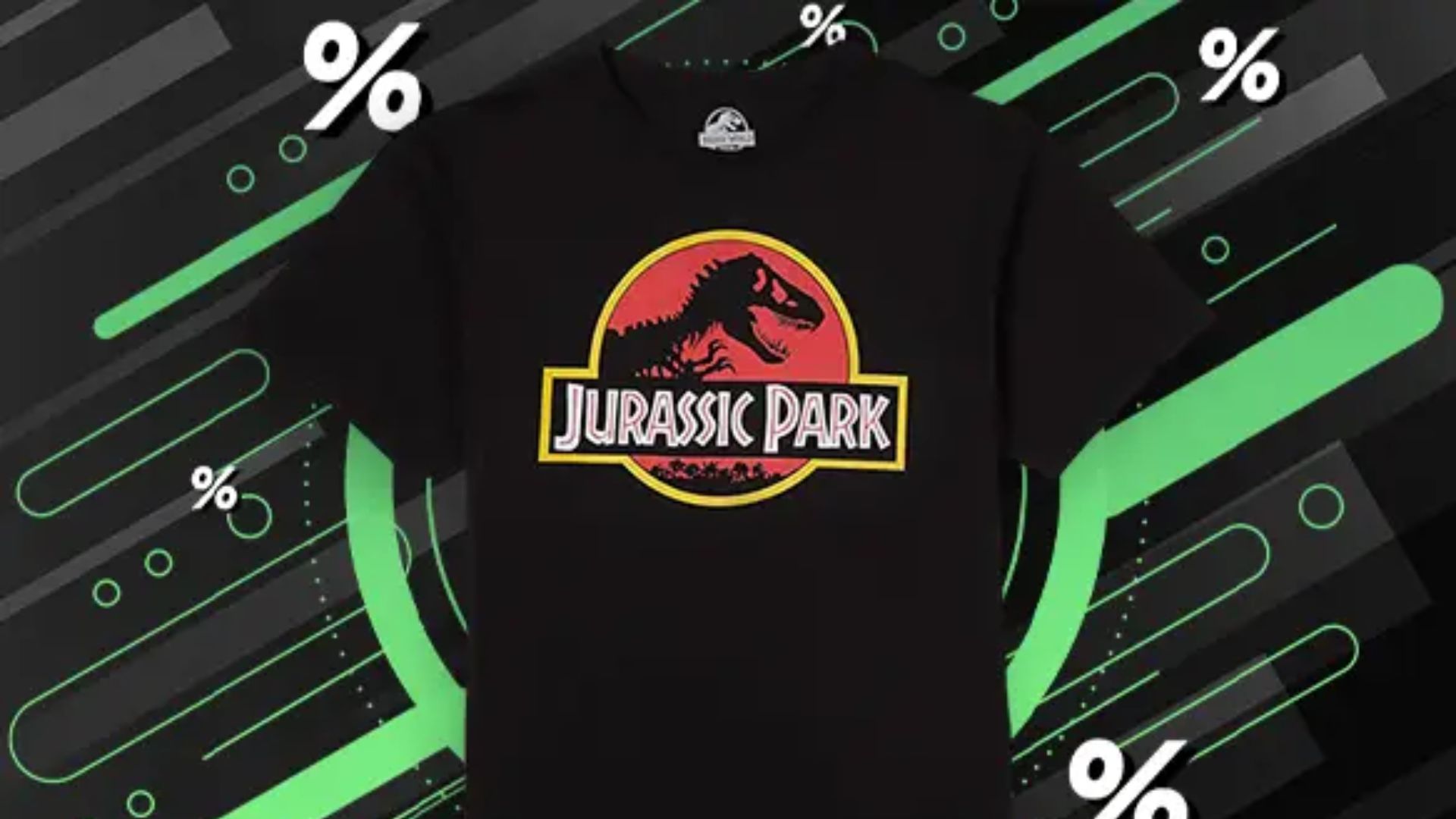 Zavvi promo tshirt Jurassic Park